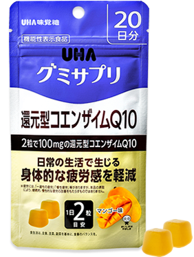 Жевательный мармелад для взрослых 'UHA' с Q10 со вкусом манго