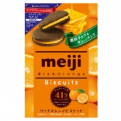 Бисквиты с апельсиновой прослойкой 'Meiji'